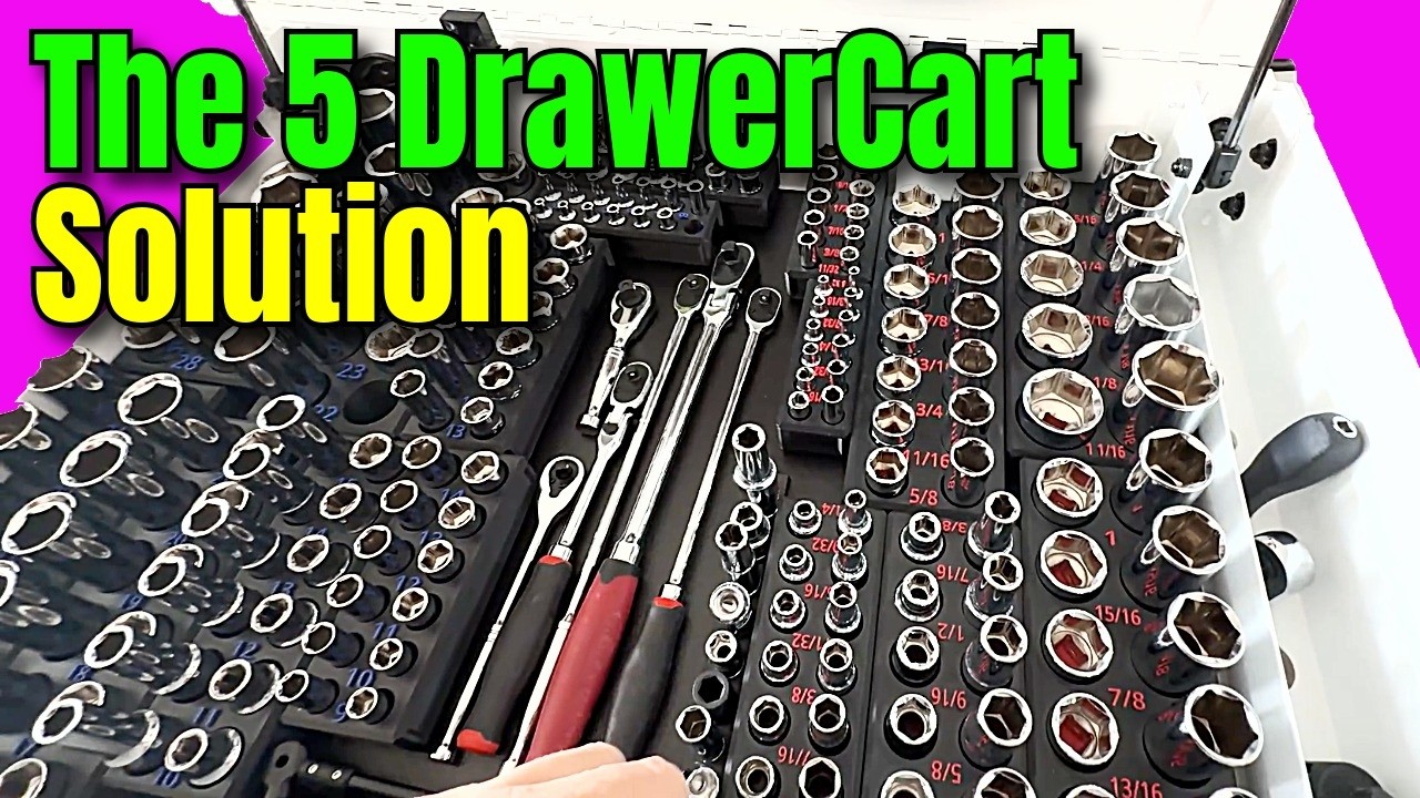 Best Tool Cart + Best Sockets = Amazing!