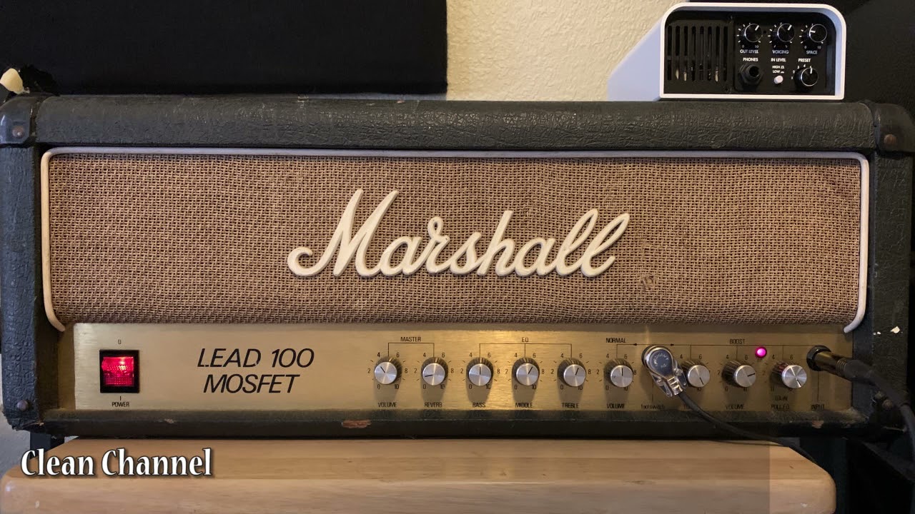 Marshall Lead 100 MOSFET Demo