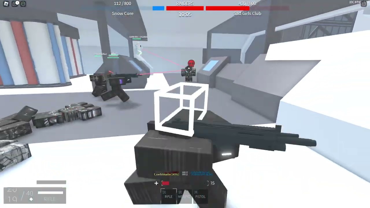 TCAR raid on snow core glacian v2 8/22