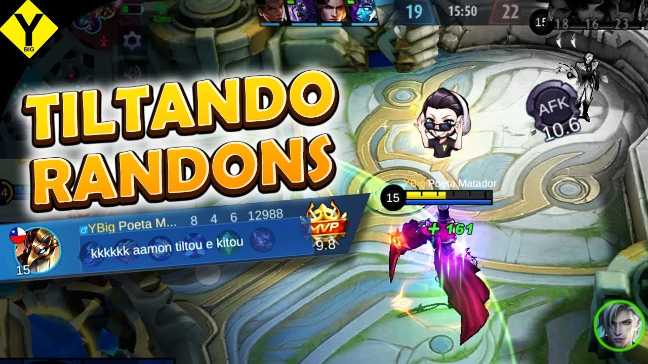 FIZ KAJA JUNGLE E TILTEI O AAMON | Mobile Legends: Bang Bang