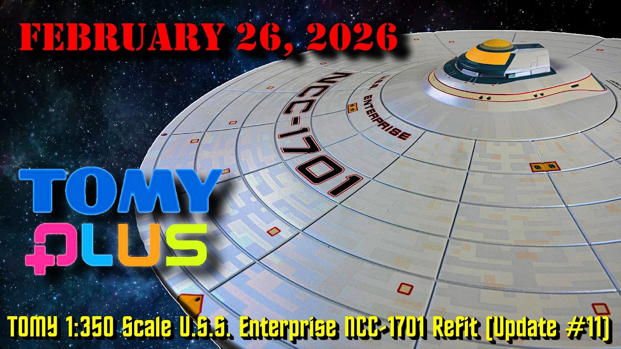 TOMY Plus Star Trek The Motion Picture 1:350 USS Enterprise NCC-1701 Refit (26 февраля 2026 г.)