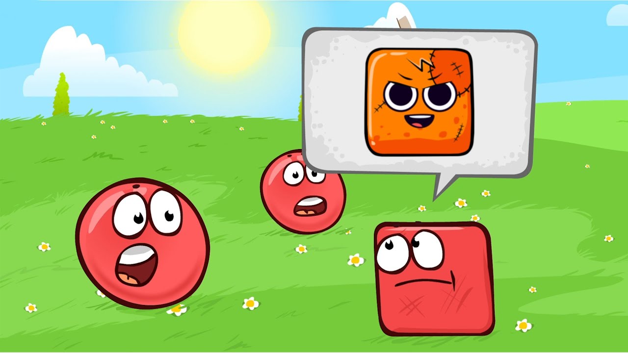 Red Ball 4 | Red Ball Vs Sprunki Oren Boss In Green Hills
