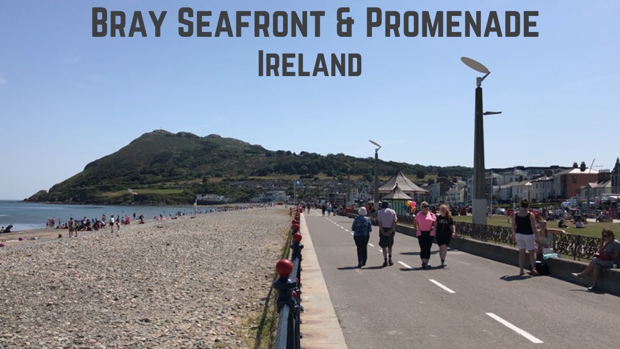 Bray Town Seafront and Promenade IRELAND
