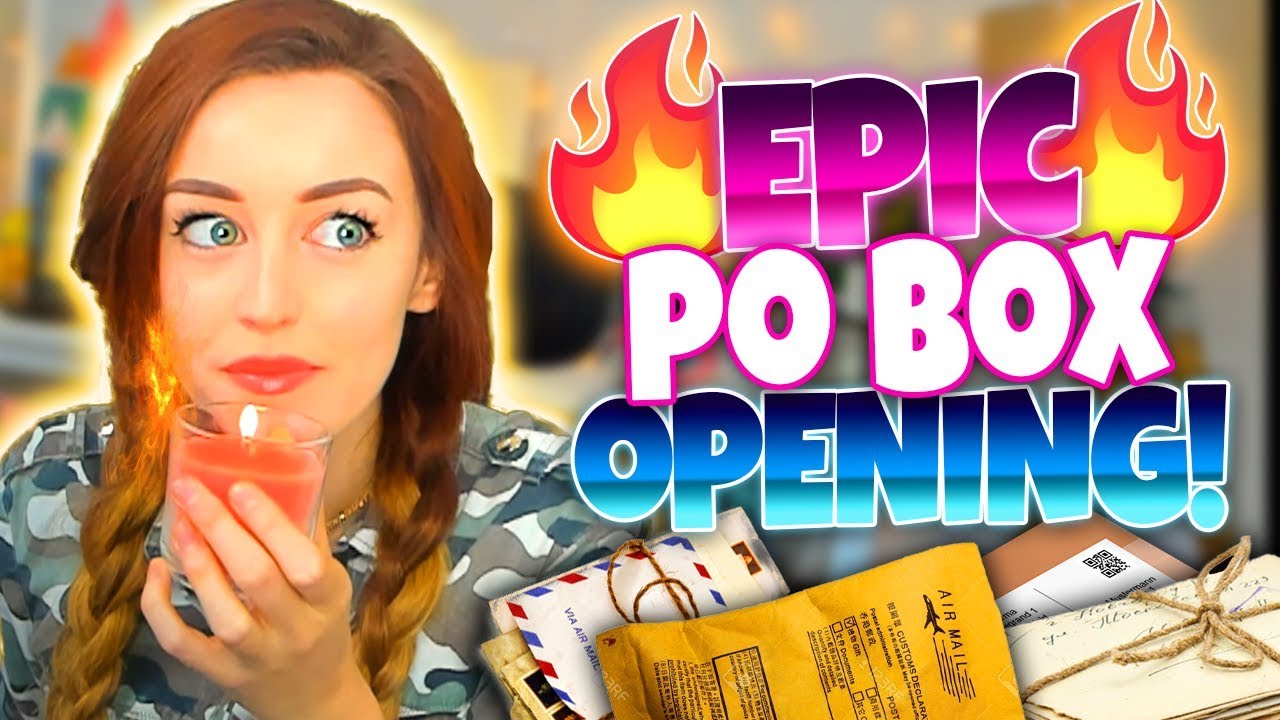 just me casually setting my hair on fire... 🔥 PO Box Opening #2!