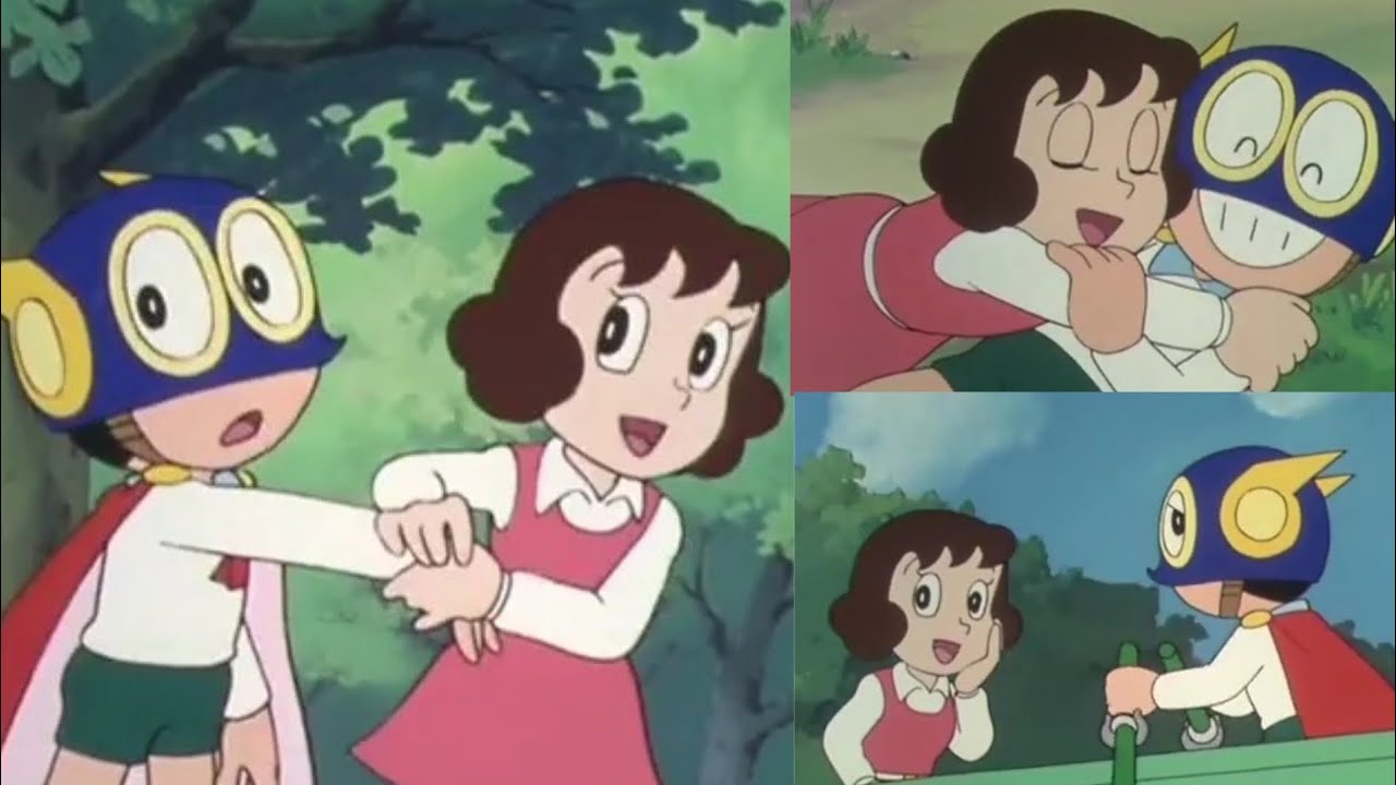 Perman's Date with Michiko Sawada! 😁😁 #Perman #Pako #パーマン