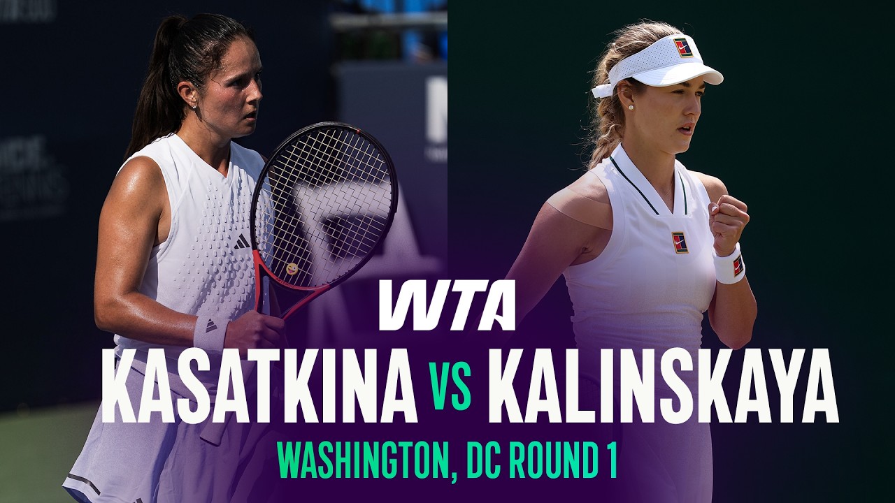 Дарья Касаткина &mdash; Анна Калинская | Вашингтон, 2026, 1-й круг | Обзор матча WTA