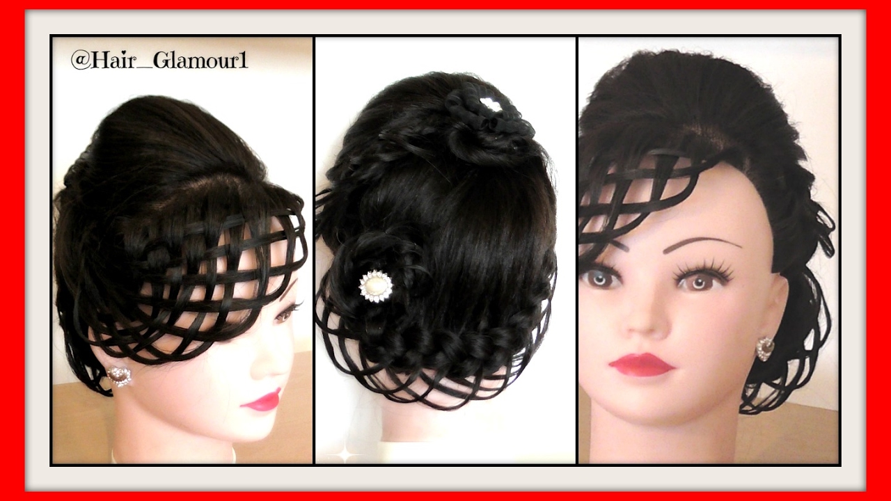 BASKET BRAID UPSTYLE HAIRSTYLE / HairGlamour Styles /  Hairstyles