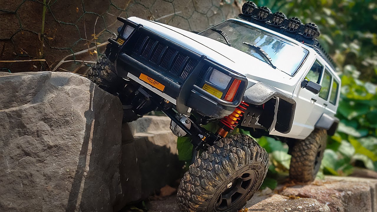 Rc cars / Mn78 Upgrading the portal axle & painting the vehicle with a new body color.