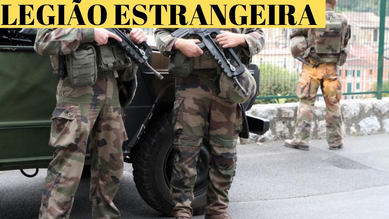 LEGIÃO ESTRANGEIRA FRANCESA - REPORTAGEM EM FRANCÊS