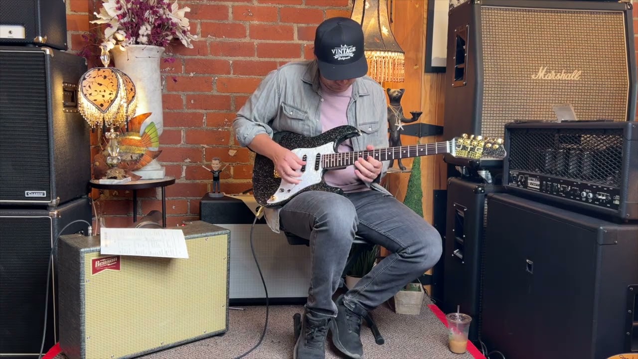 James Tyler Guitars JTG Mk1 and Benson Monarch Reverb Plus