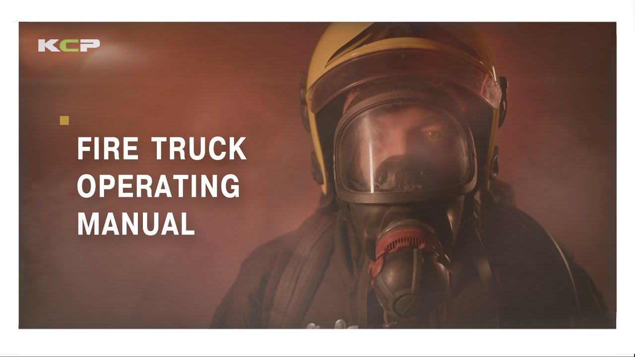 Video Instruction (Training Video) for Operating the KCP KORAL-35 Firefighting