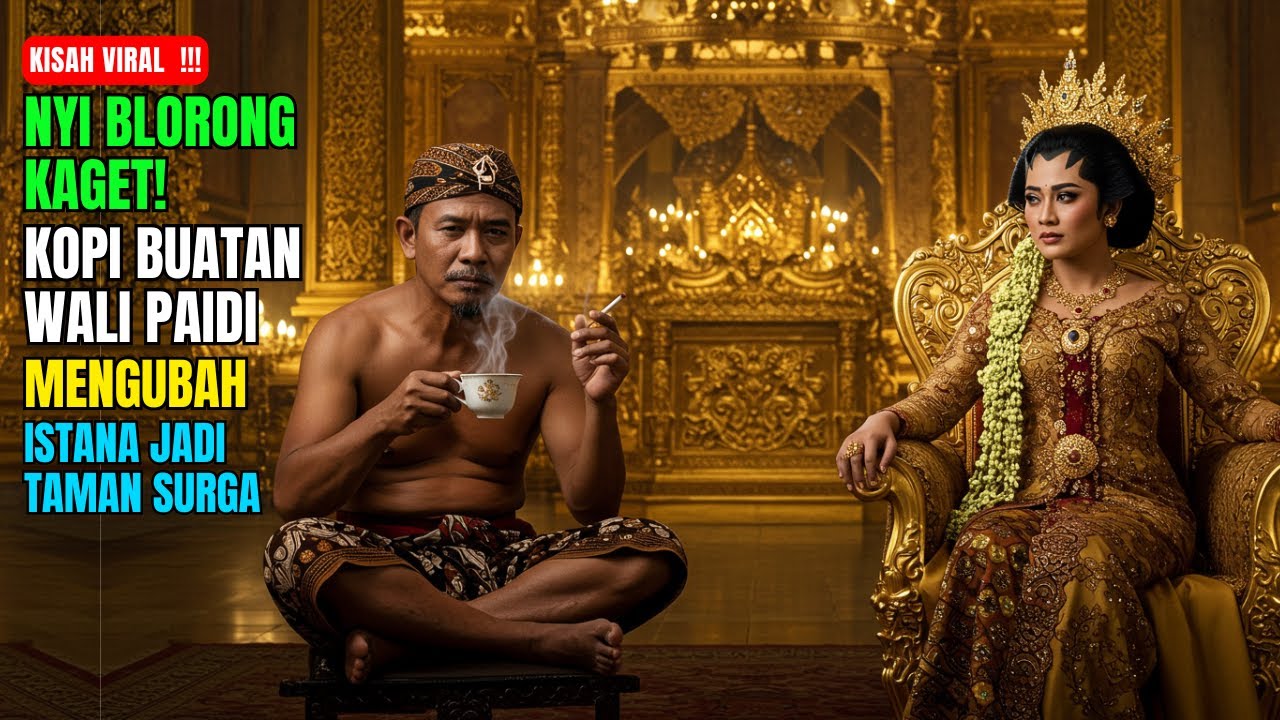 Nyi Blorong Kaget ‼️ Kopi Buatan Wali Paidi Mengubah Istana Jadi Taman Surga ..