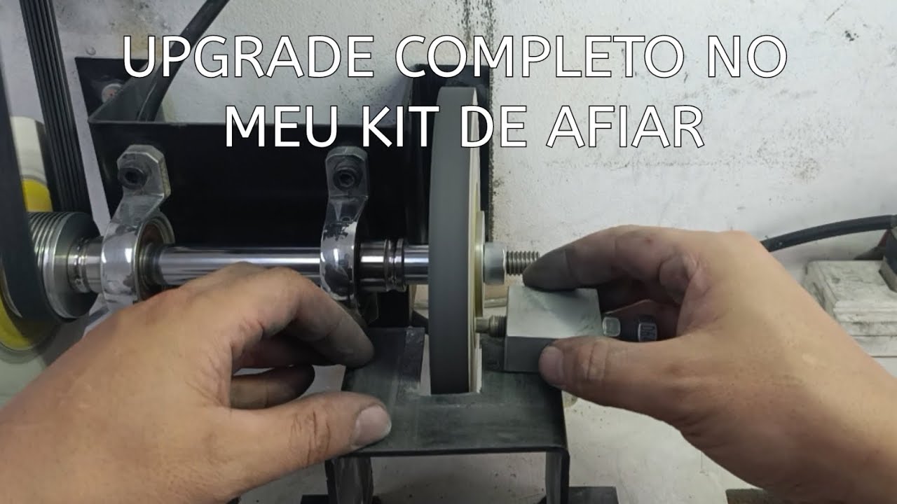 Troquei TUDO no meu kit de afiar! O resultado ficou insano