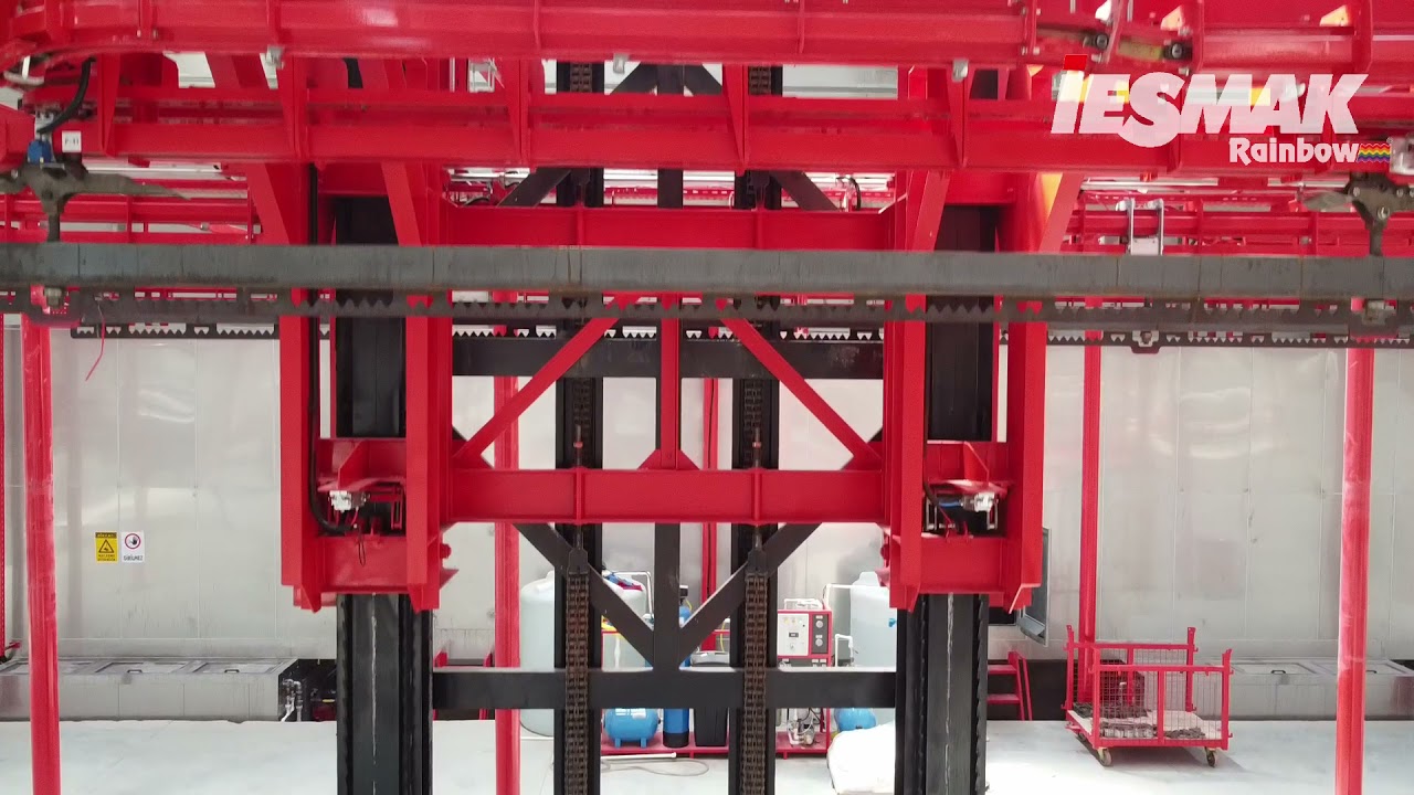 Full Automatic Powder Coating Line Container Painting