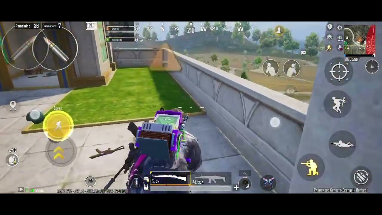 Erangel game play 11 kills💥