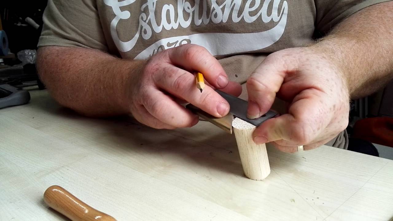 Putting a hole through Balsa Dowel or cork