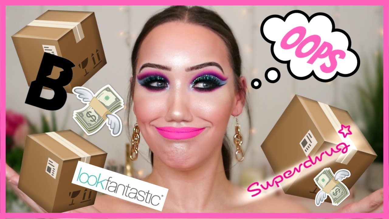 MASSIVE MAKEUP HAUL! BEAUTY BAY, SUPERDRUG, LOOK FANTASTIC | MAKEMEUPMISSA