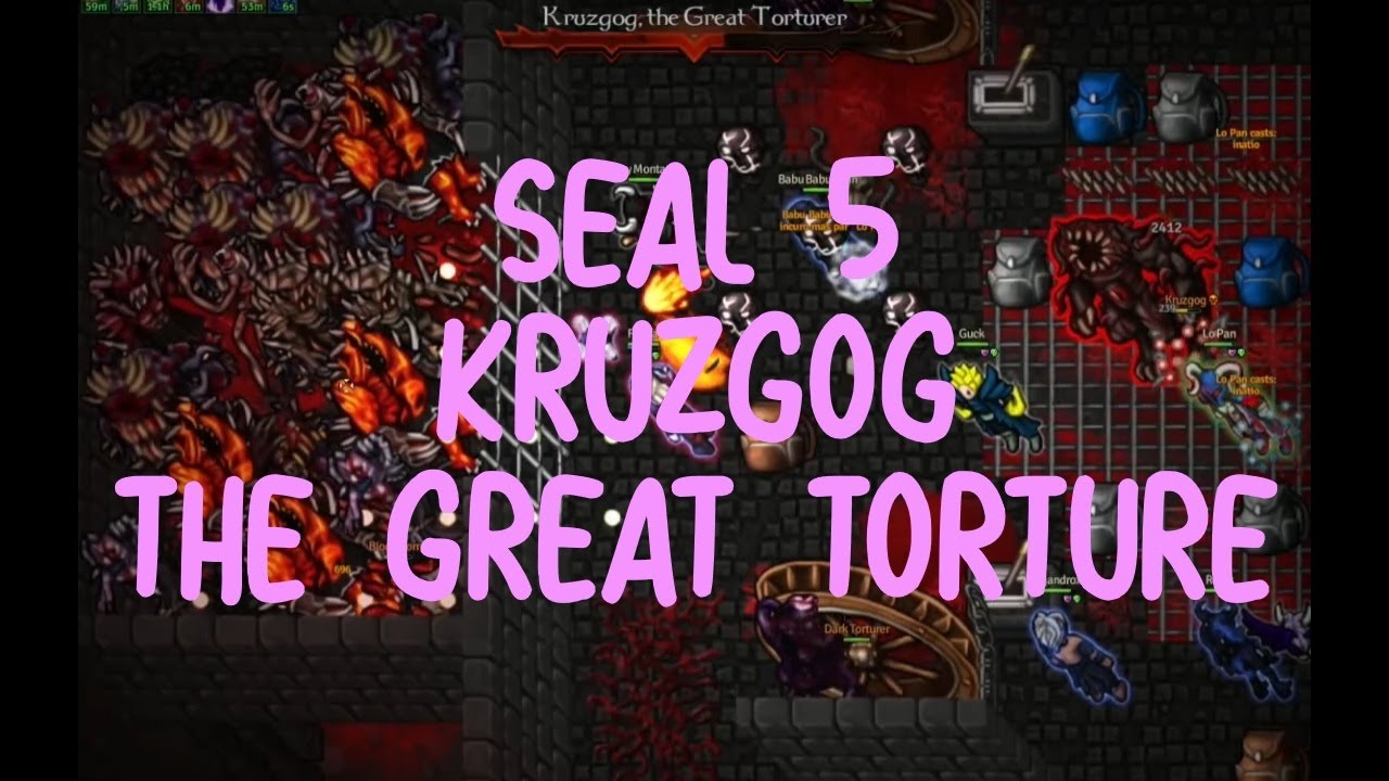 [Medivia.Online] Seal 5 - Kruzgog, the Great Torture