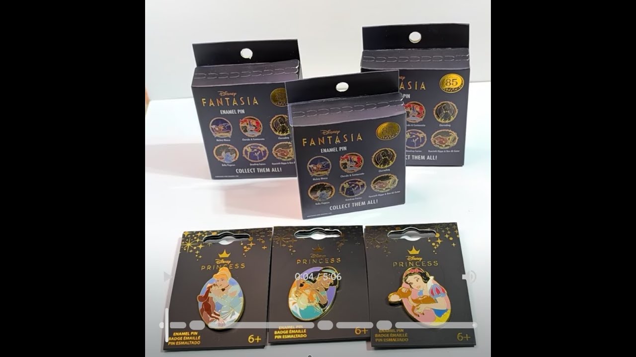 Fantasia pins part 1