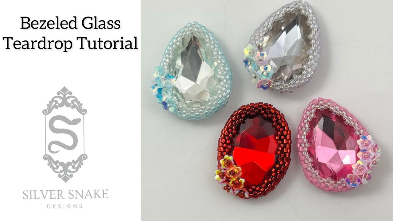 Bezeled Glass Teardrop Tutorial