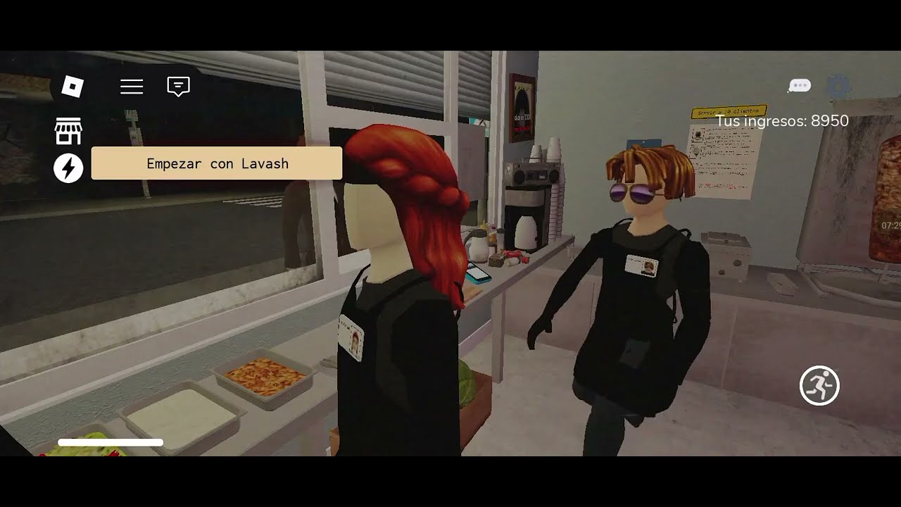 Parte 1 vendiendo shawarmas la mitadd porque ne dejaron sola y ni entendí tanto