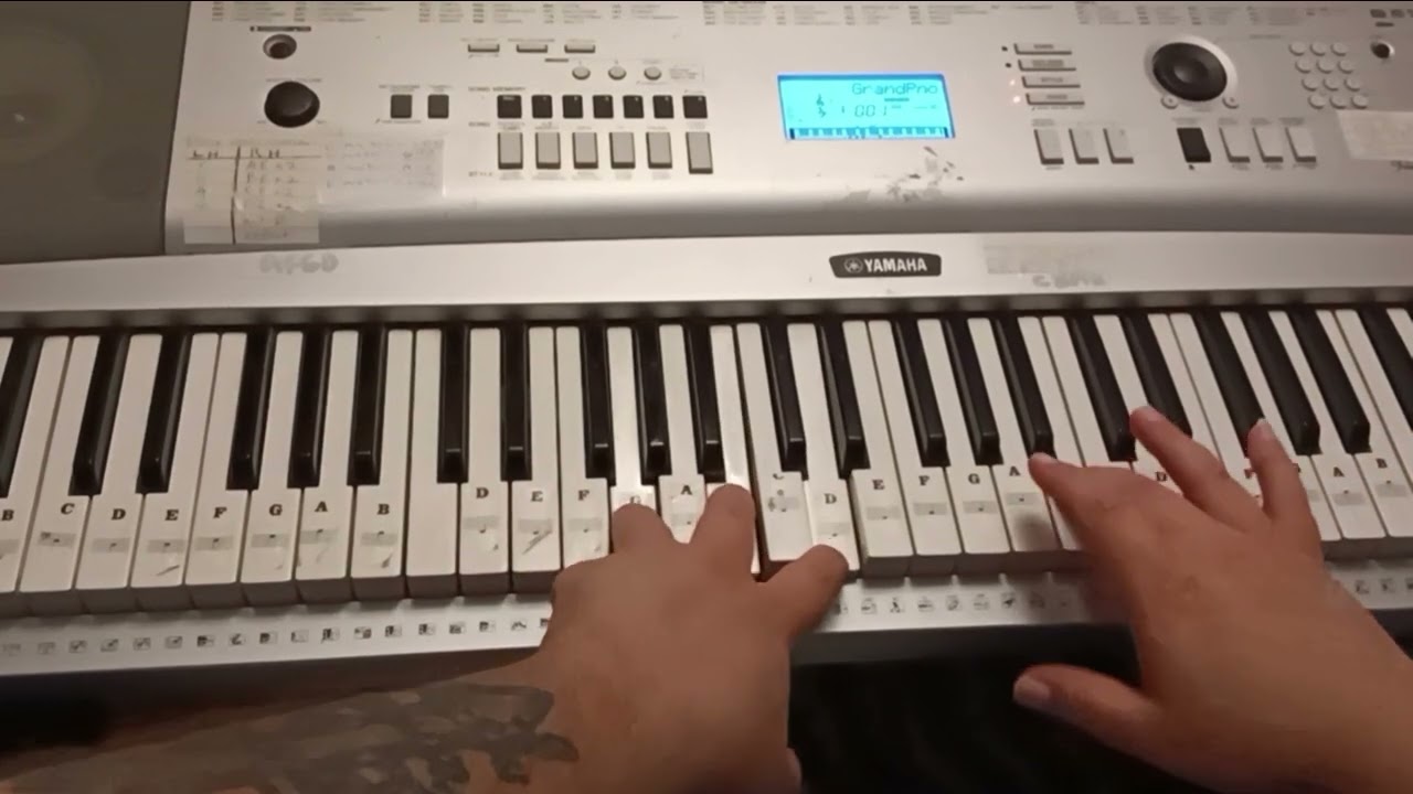 Me Playing Changes by Tupac Shakur 2Pac For Beginners Piano and Keyboard 