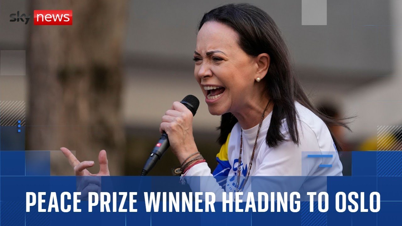 She missed the ceremony, but Nobel Peace Prize winner is heading to Oslo