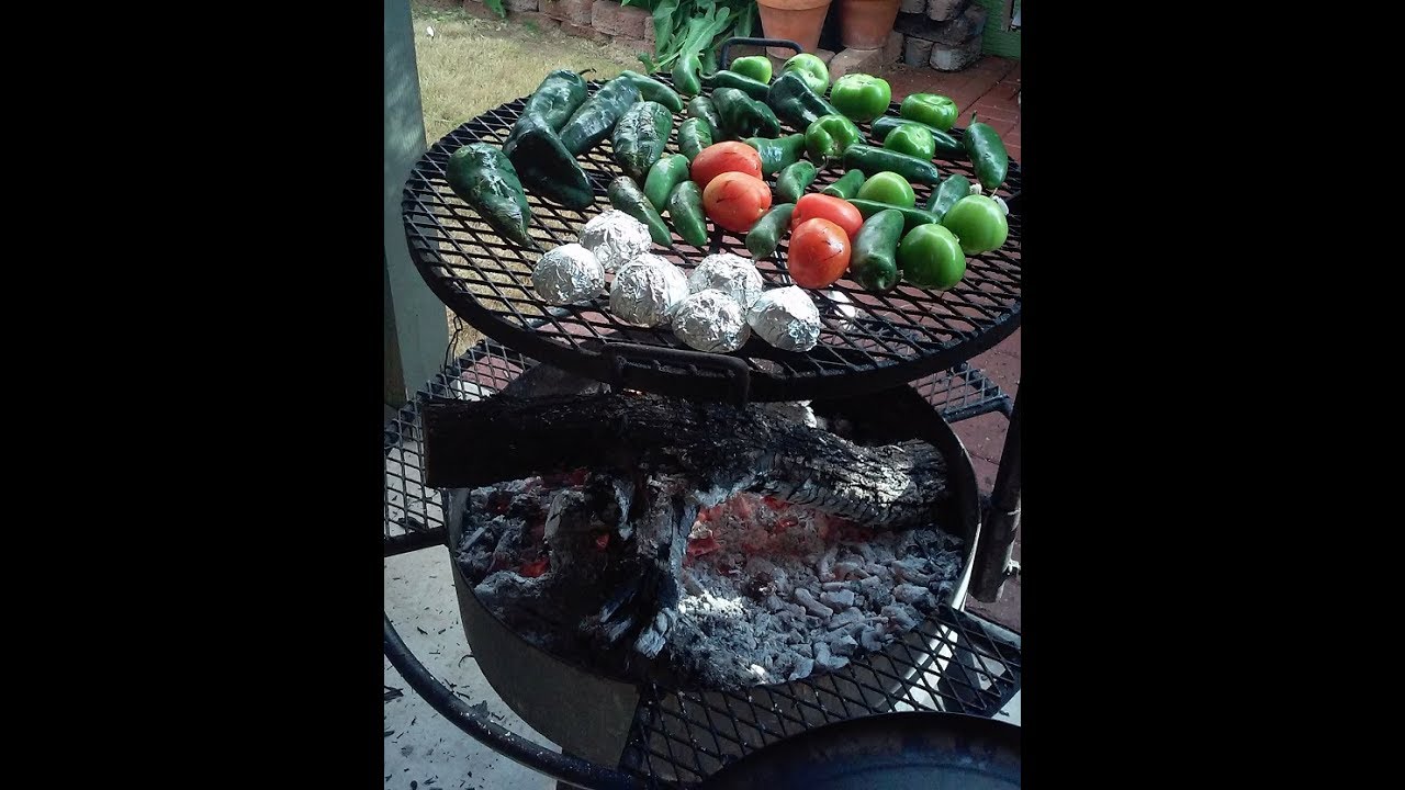 grill and fire pit / parrilla & fogatero