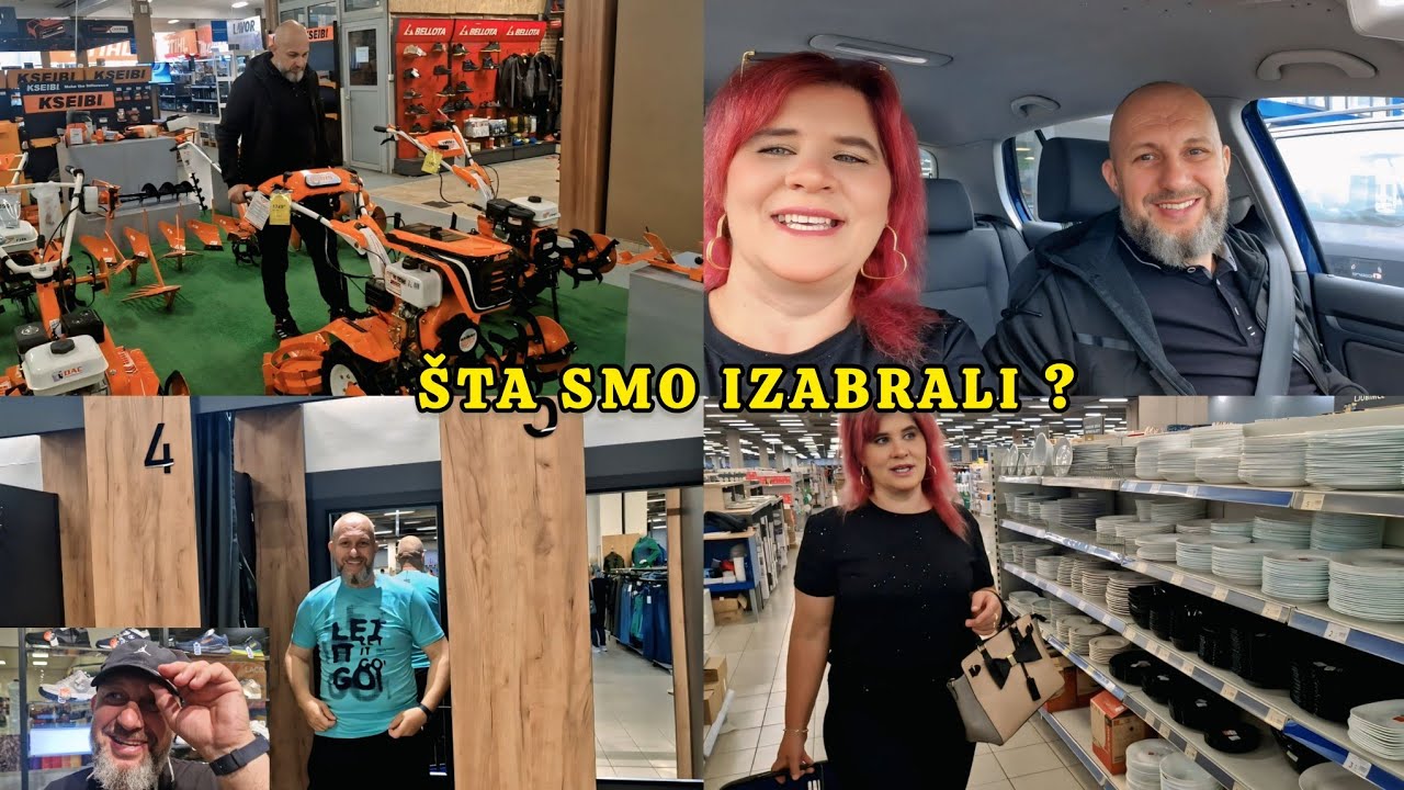 Šoping s mužem✨️ Biramo odjeću i obuću za njega, a meni suđe❤️