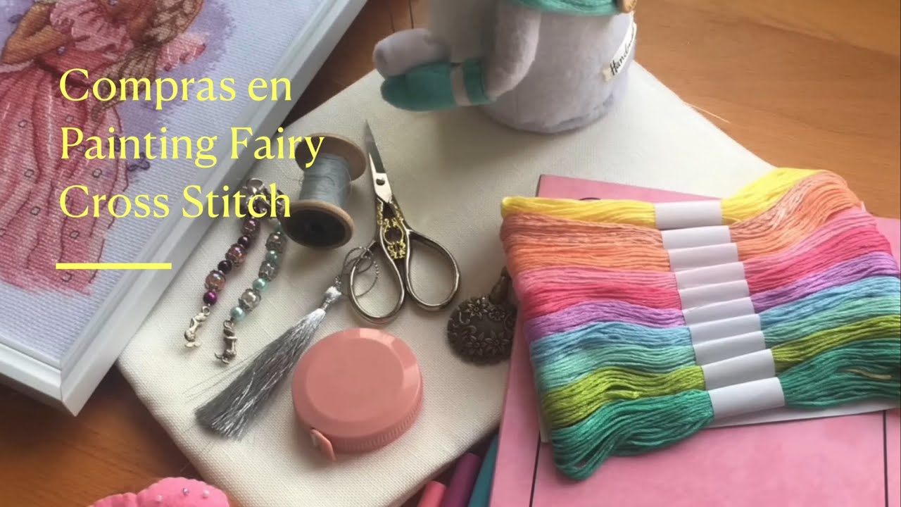 #Compras en #paintingfairycrossstitch #compritas #hilos #puntodecruz #hobby #handmade #hechoamano 