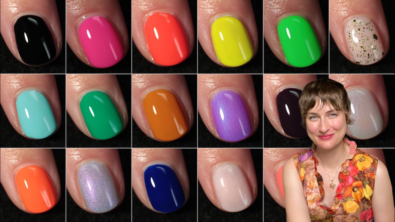Death Valley Nails Summer Collection | Neon Nails & Polish Made from Seashells