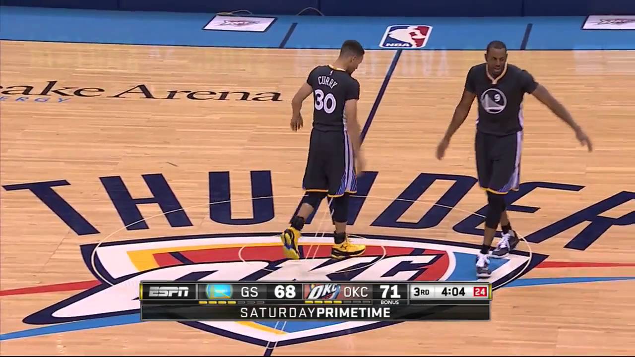 Stephen Curry vs Oklahoma City Thunder 27.02.2016 (46Pts)