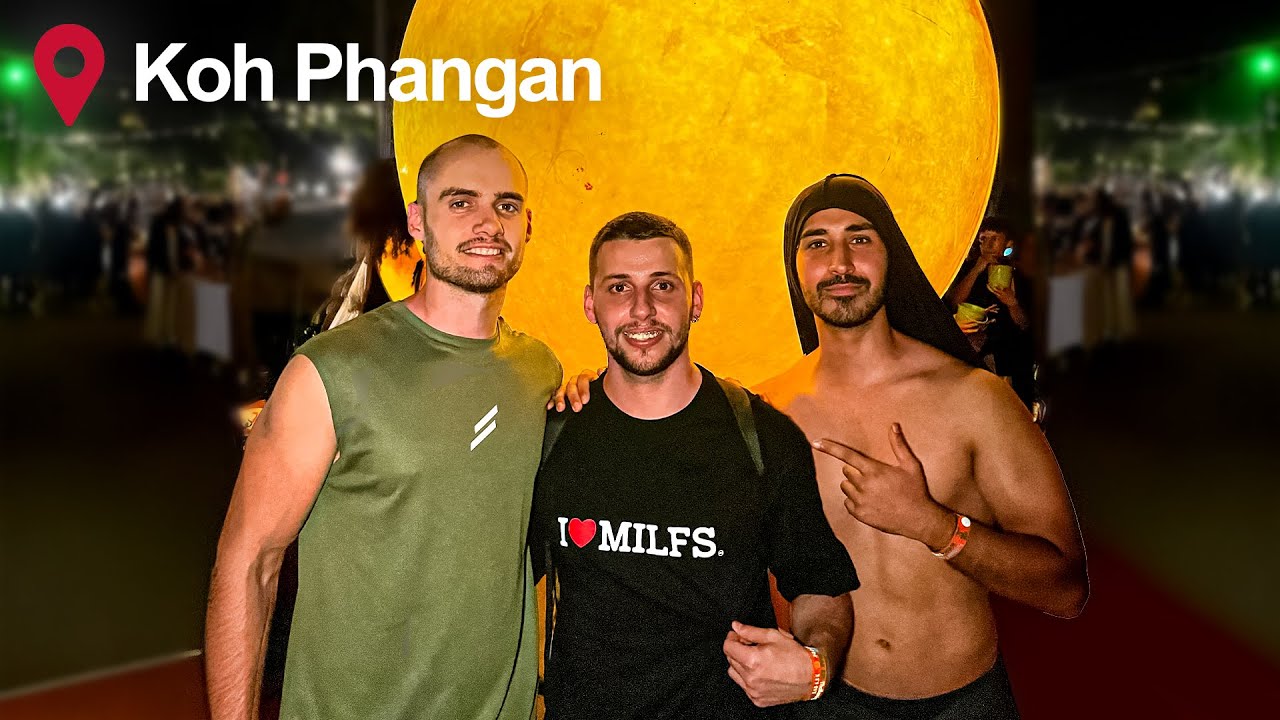 Así Es La FULL MOON Party en Koh Phangan 🌕🎉