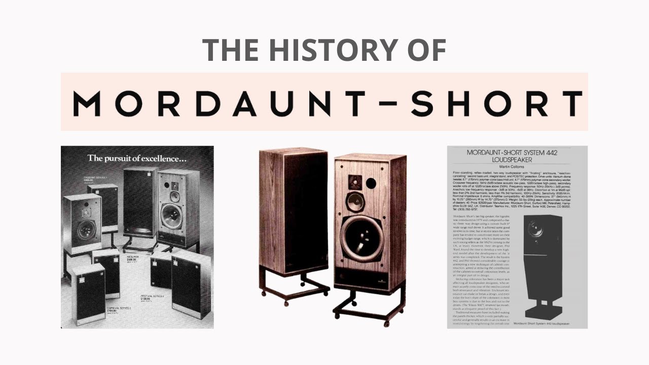 The History of Mordaunt-Short: British Hi-Fi Legacy