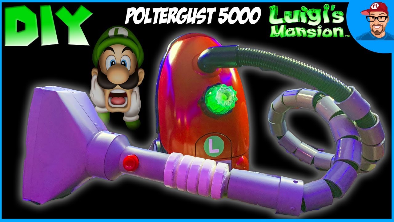 Poltergust 5000 Luigi's Mansion | DIY Build