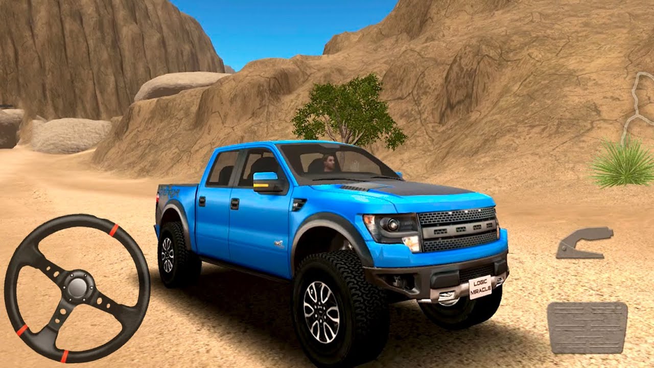 OffRoad Drive Desert level 10-11 #22 Pickup Truck F150! Android gameplay