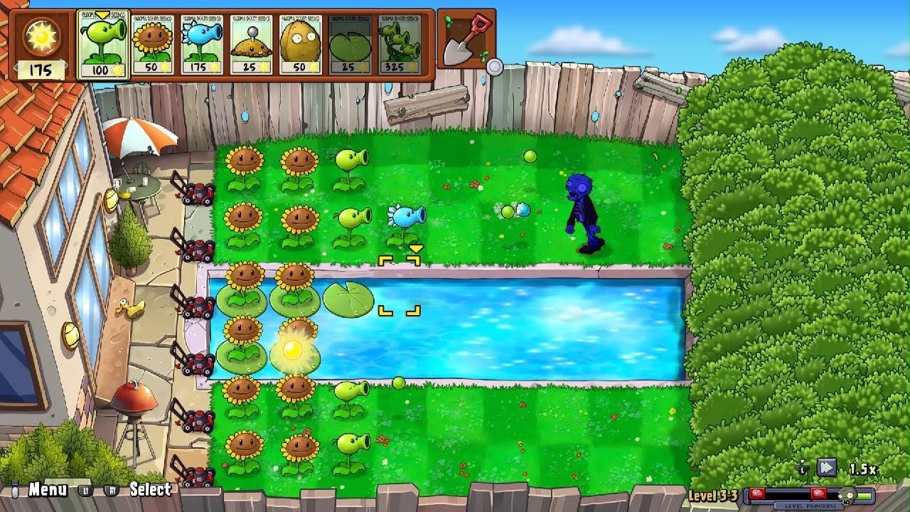 Plants vs. Zombies™: Replanted (PS5) Level 3-3 & 3-4 (Walktrough) (2025/2026)