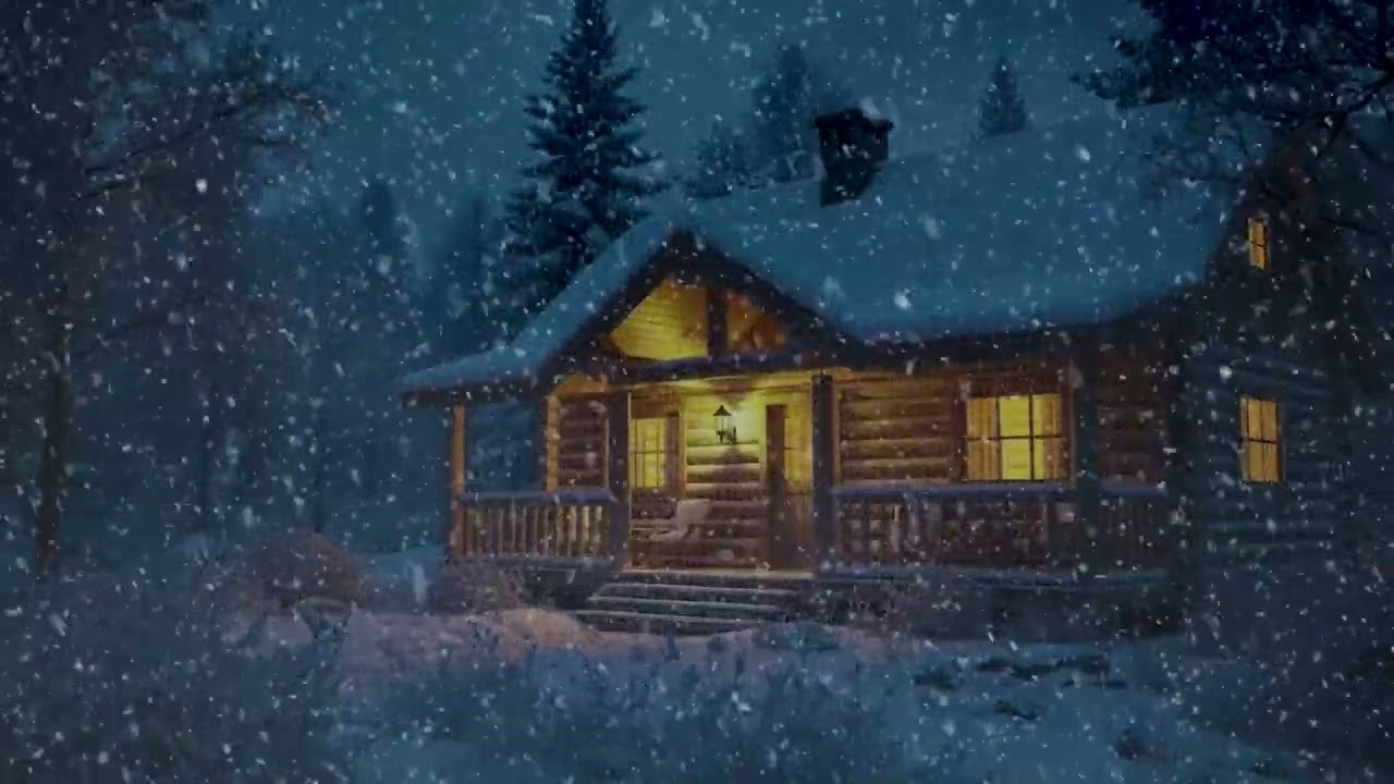 Extremely Frosty Blizzard Sounds for Sleeping┇Freezing Mountain Wind Ambience & Heavy Blowing Snow