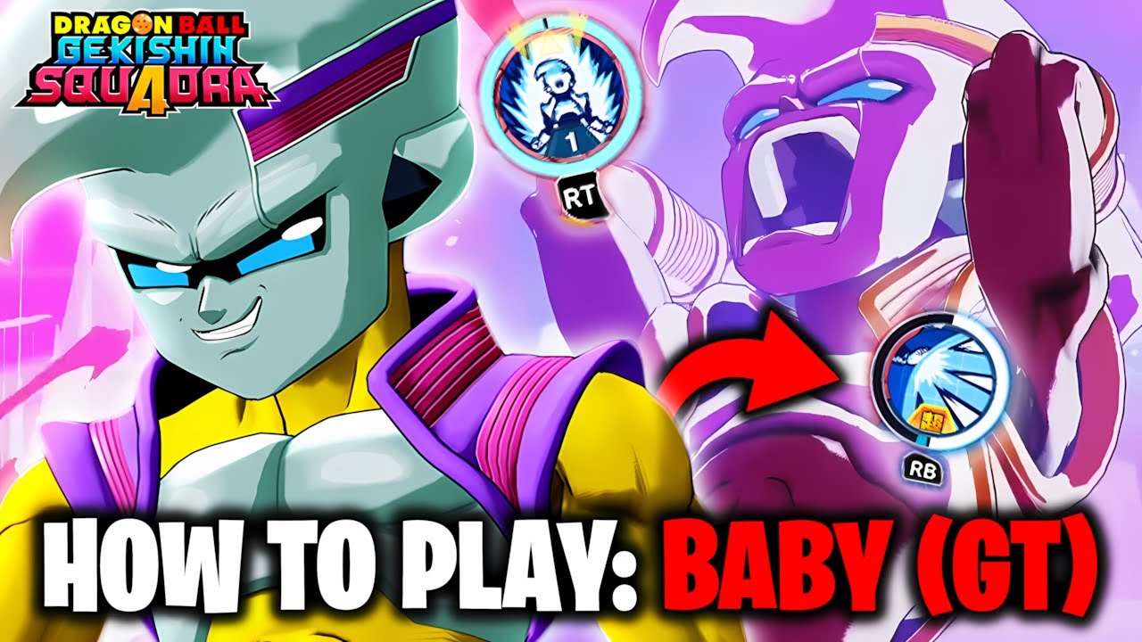 DRAGON BALL: Gekishin Squadra - How To Play Baby Tips & Tricks (INSANE 3v4)