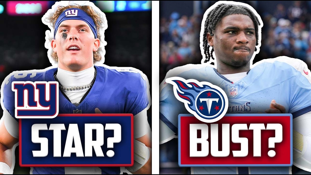 5 Players From The 2025 NFL Draft That Already Look Like BUSTS…And 5 That Look Like SUPERSTARS