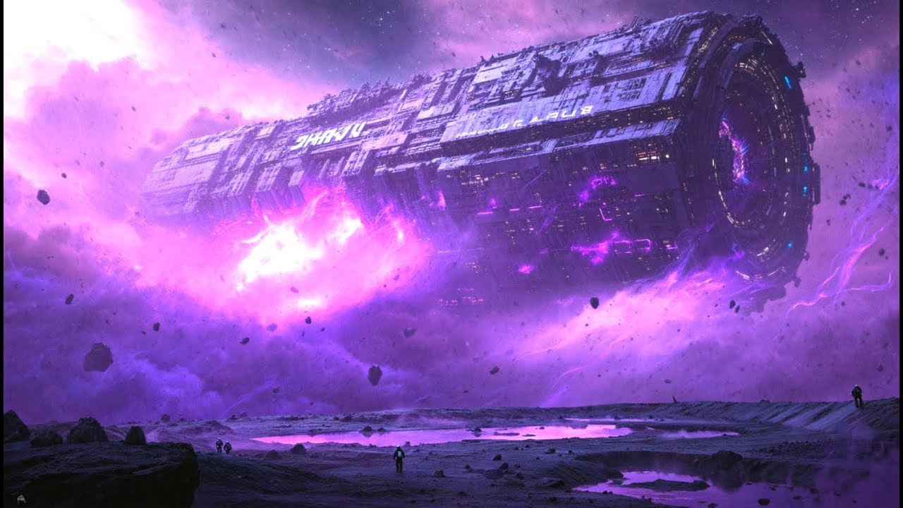 Monolith Soundscapes - Space Passengers - Rain Sounds Sci-Fi Cyberpunk space ambient music