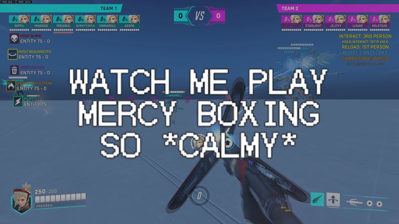 watch me play mercy boxing so *calmy* (gameplay)