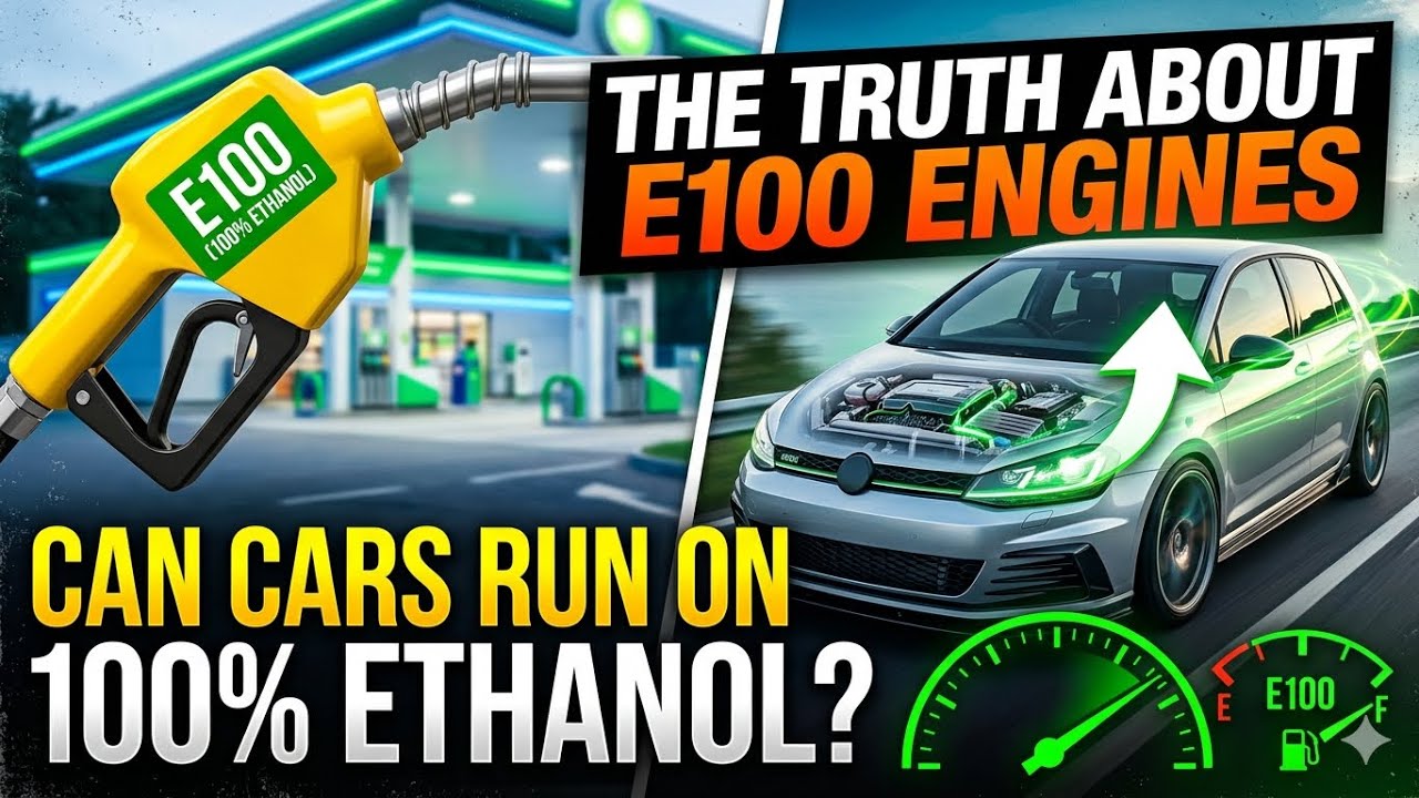 Can Cars Run on 100% Ethanol Fuel? Truth About E100 Engines & Future of Biofuel Cars