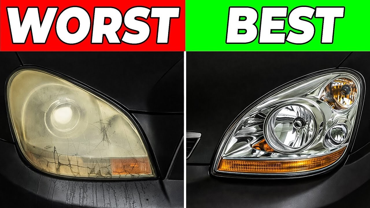 The German Trick That Makes Foggy Headlights Just Like Brand-New