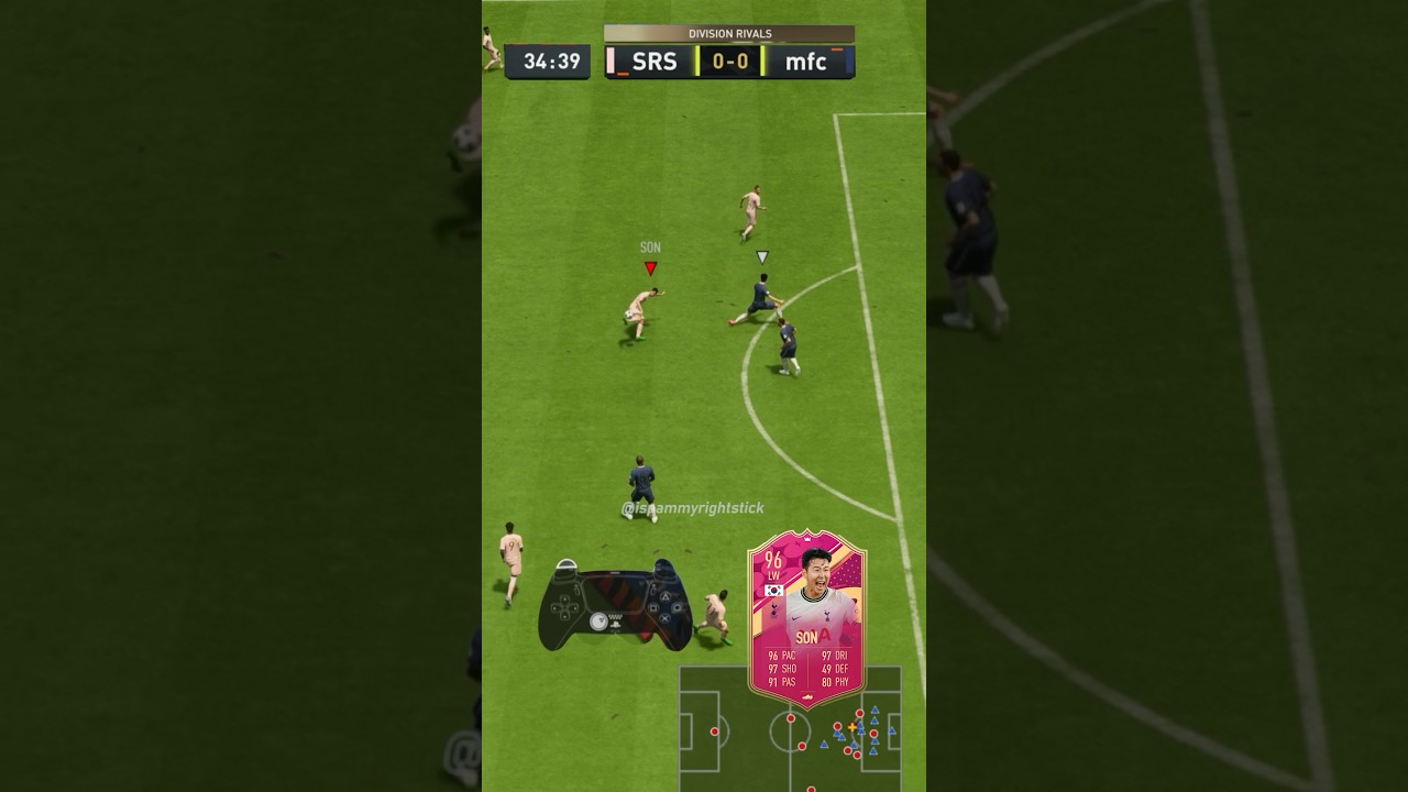 SCORPION kick assist TUTORIAL😈 ft. 96 FUTTIES SON/ 97 FUTTIES DI MARIA #fifa #gaming #fut