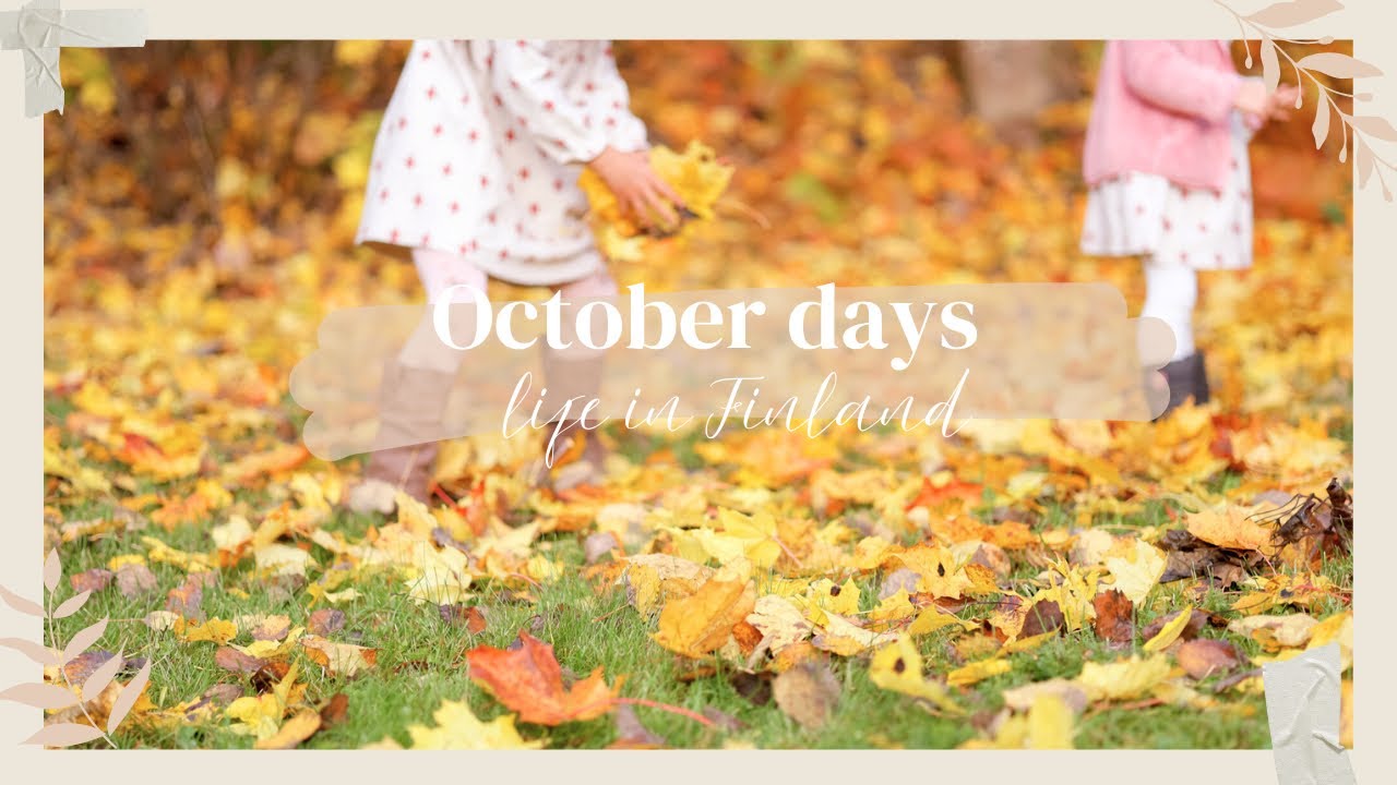 Октябрьские дни | Осенняя выпечка и ремёсла | Повседневная жизнь в Финляндии | Meu & Mea