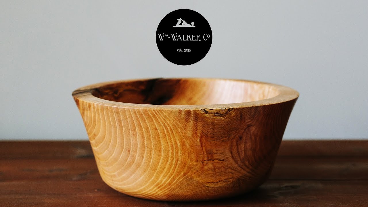 Turning a Ridiculously Hard Wood Bowl - Persimmon