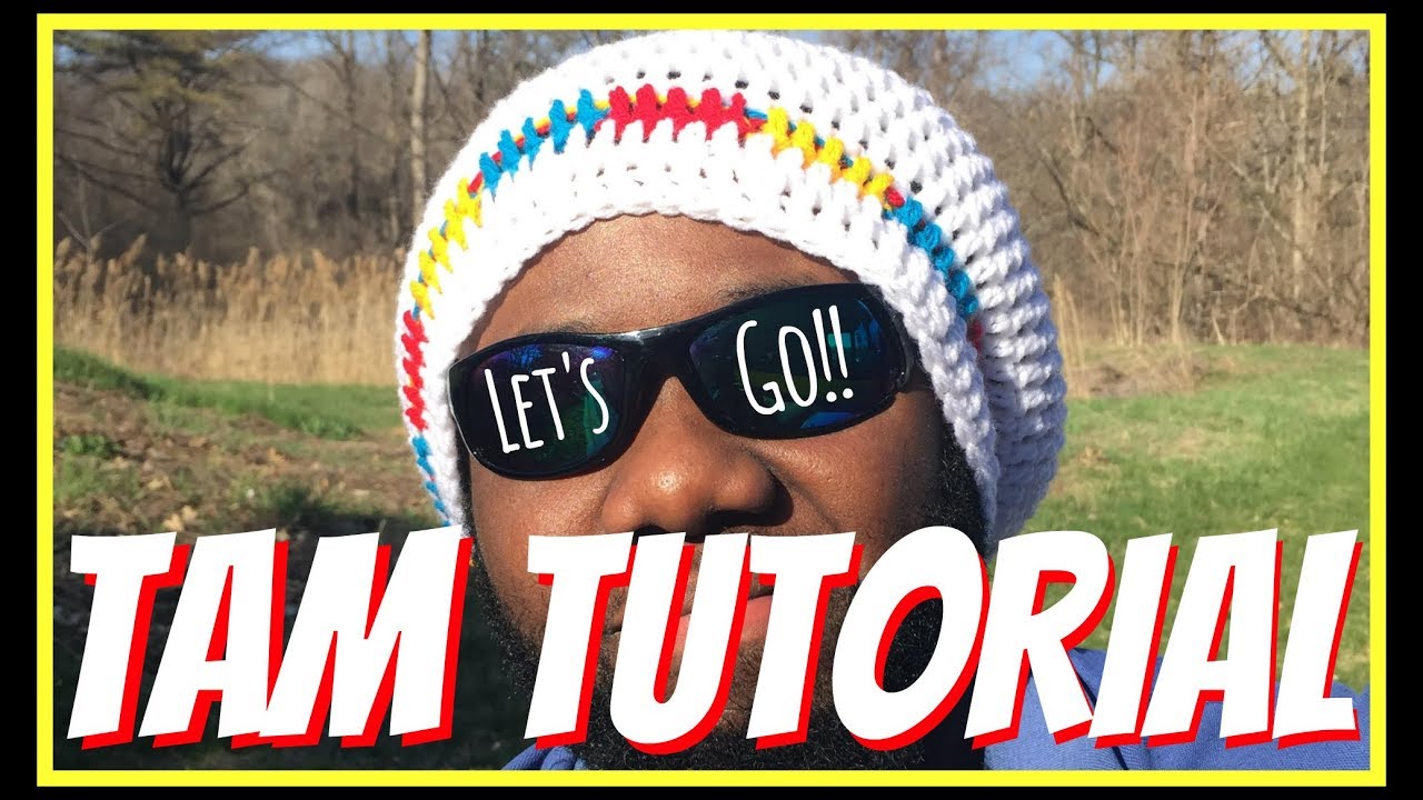 CROCHET: How To Crochet a Tam with a Multi-Colored Band | by Atreyu Crochet