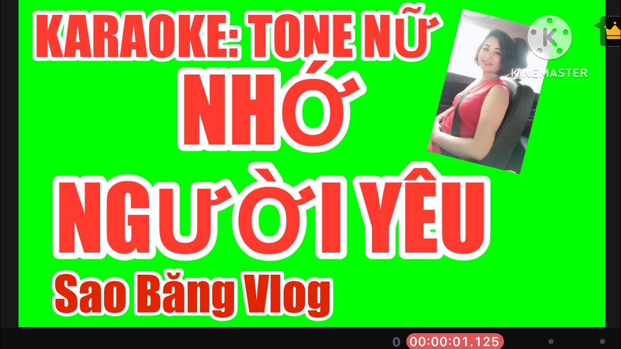 KARAOKE: NHỚ NGƯỜI YÊU - TONE NỮ- TÁC GIẢ:  HOÀNG HOA VÀ THẢO TRANG