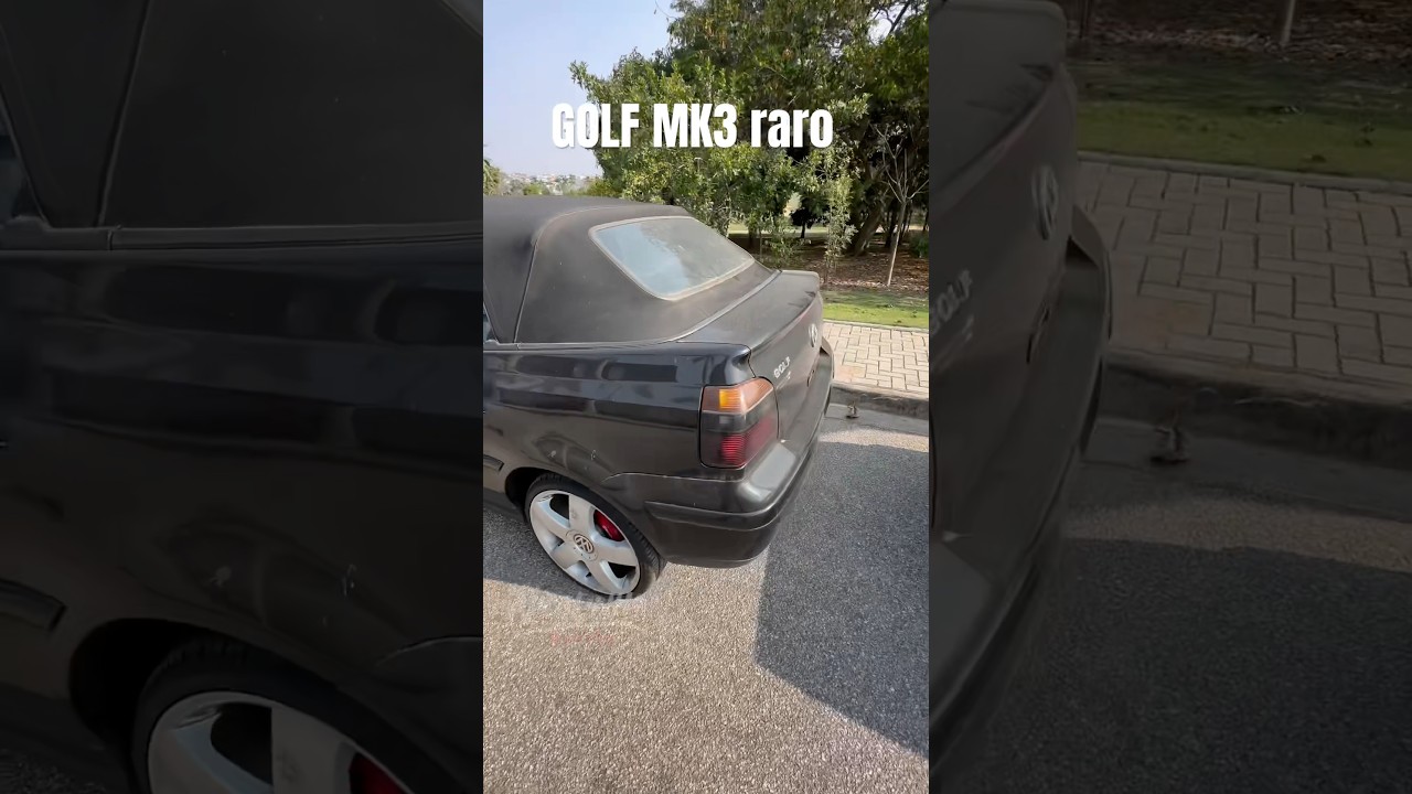 Golf MK3,5  raro e exclusivo será restaurado após ficar parado por uma década 